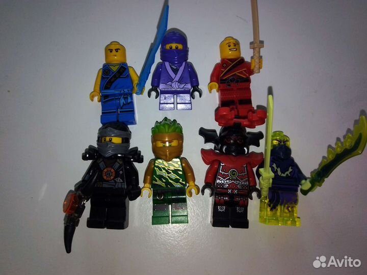 Lego Ninjago минифигурки