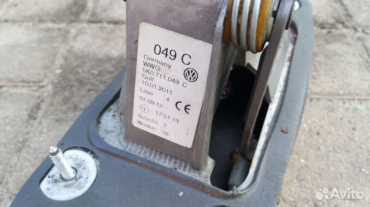 Кулиса МКПП с тросами 1.2 МКПП гольф 6 golf 6