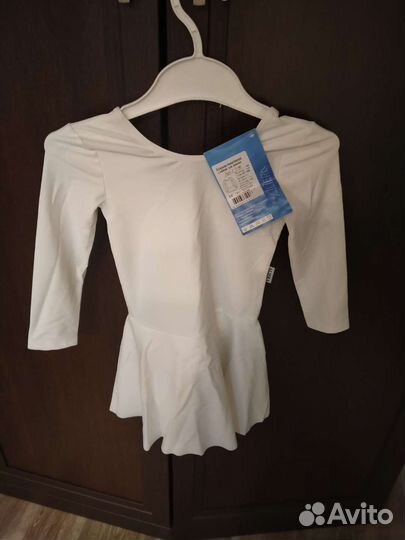 Купальник гимнастический с юбкой для девочки