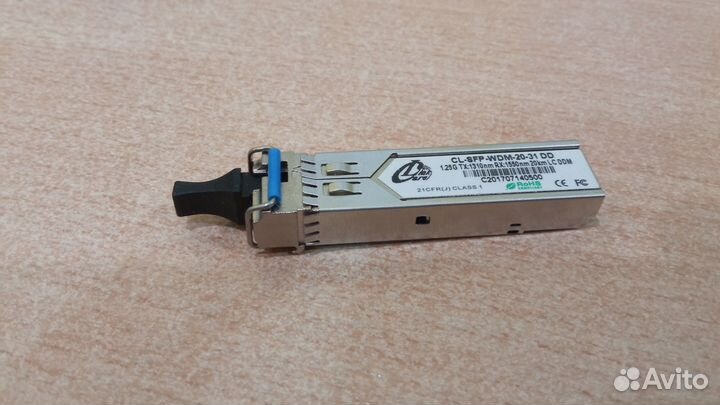 Гигабитовые модули SFP, LC коннектор, симплекс
