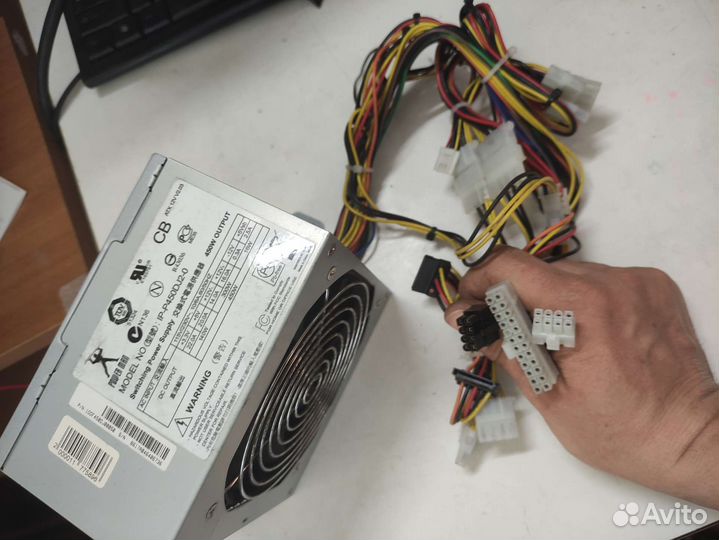 Блок питания 450 W PowerMan IP-P450DJ2-0