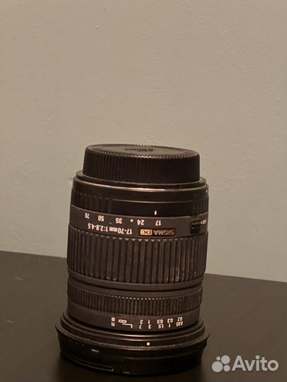 Оьектив sigma+canon