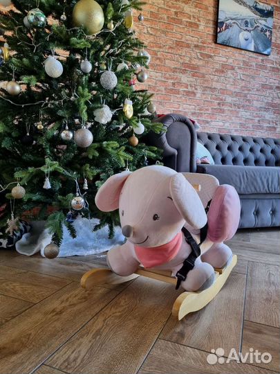 Игрушка качалка мышка nattou