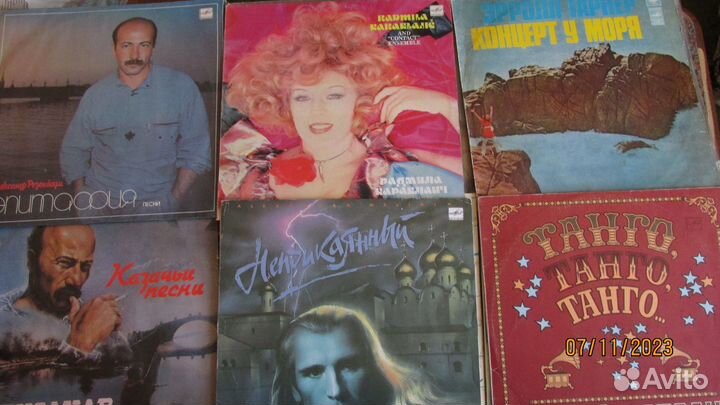 Виниловые пластинки СССР