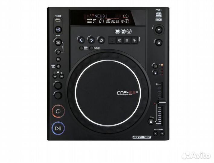 Проигрыватель Reloop RMP-2,5 Alfa CD-MP3 midi