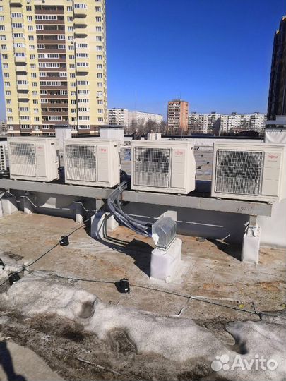 Установка, монтаж кондиционеров, вентиляции