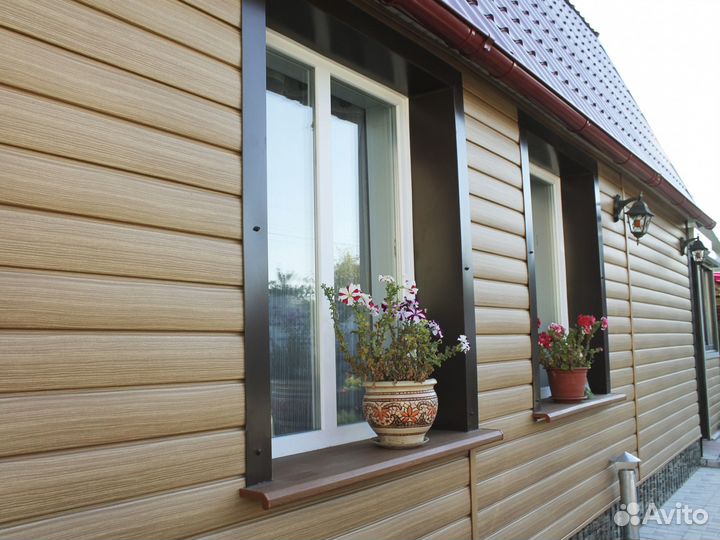 Сайдинг виниловый / пластиковый