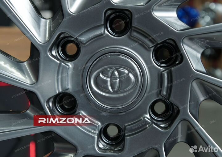 Кованые диски R22 на Toyota Prado