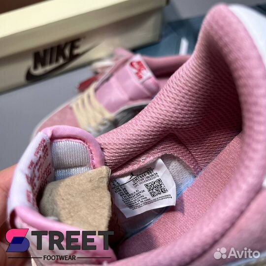 Кроссовки Nike Air Jordan 1 Travis Scott Pink