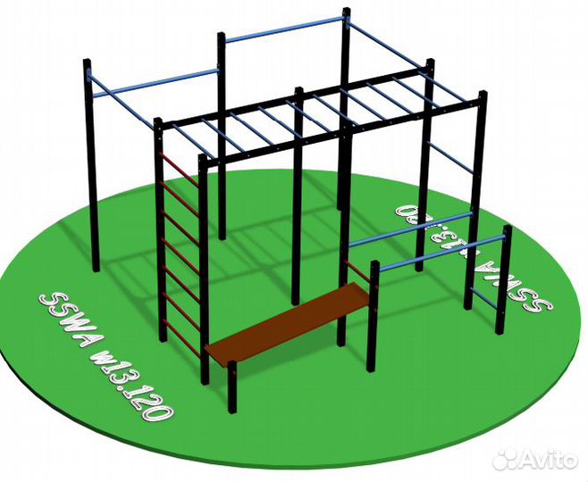 Уличный спортивный комплекс