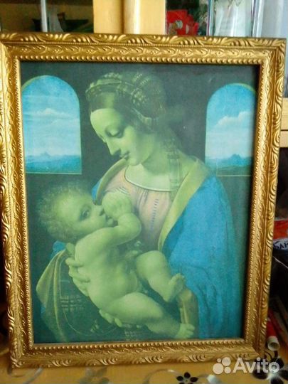 Картина репродукция Мадонна Литта