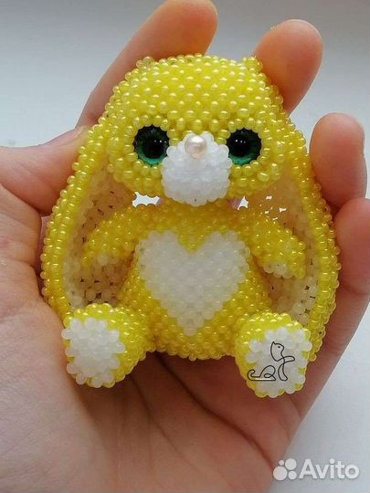 Плюшик из бисера