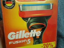 Gillette fusion5 лезвия. 8 шт