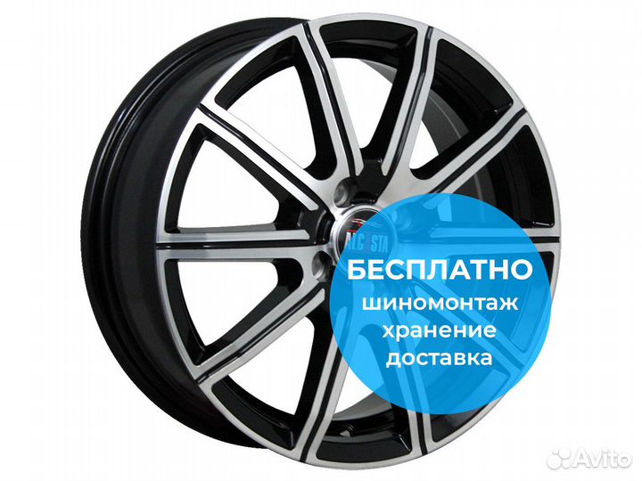 R15 4x100 6J ET50 D60,1 Alcasta M55 BKF