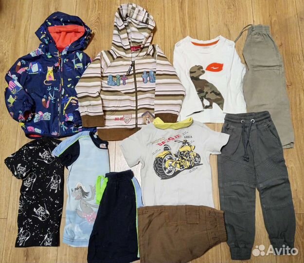 Пакет вещей для мальчика 2-3 года (92-98см)