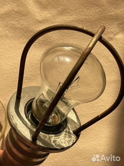 Лампа переноска СССР