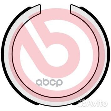 Колодки тормозные стояночного тормоза зад