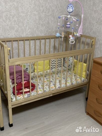 Матрас в детскую кроватку 120 на 60