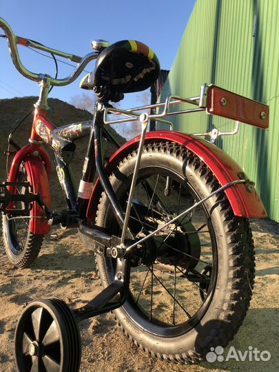 Детский велосипед размер 14