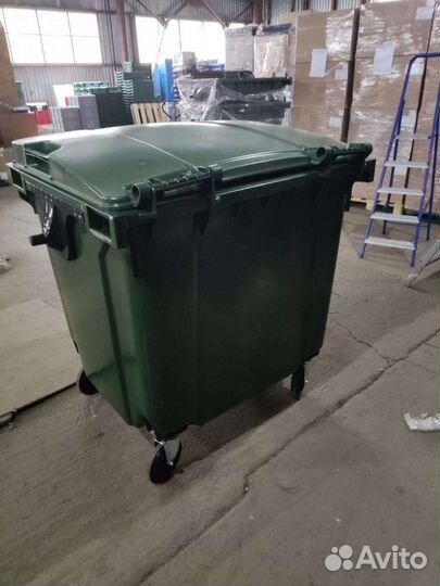 Передвижной мусорный контейнер 1100л