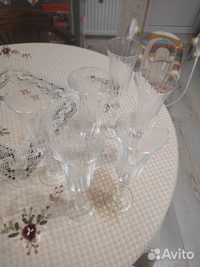 Бокалы, фужеры Angela, Bohemia