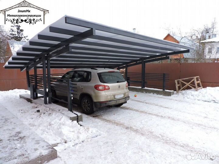 Навес для авто, 5 дней, 10х3 y-7361