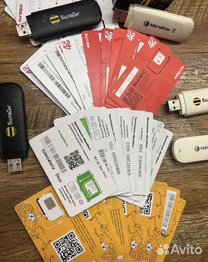 Модемы и роутеры сим карты