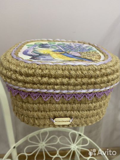 Корзина-шкатулка