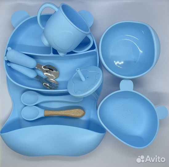 Посуда детская силиконовая