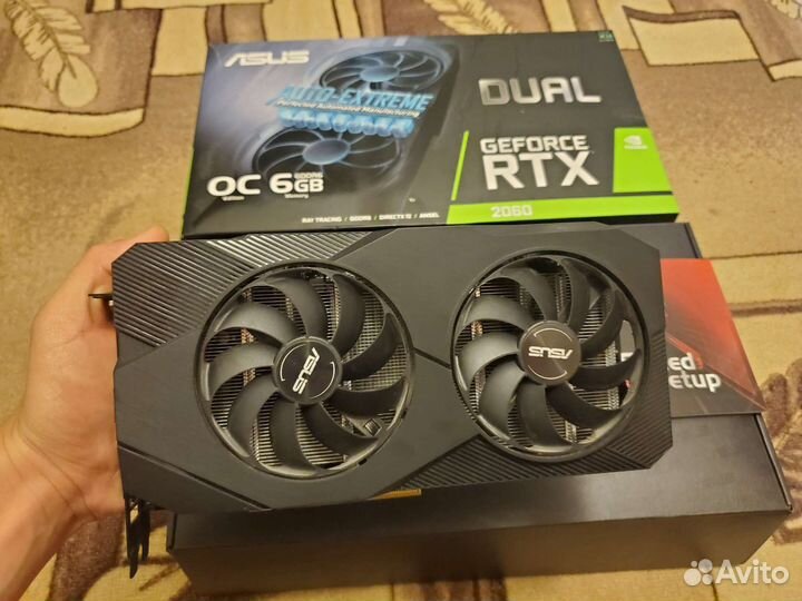 Видеокарта asus RTX 2060