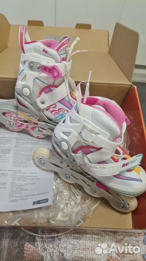 Роликовые коньки 26-31 раздвижные