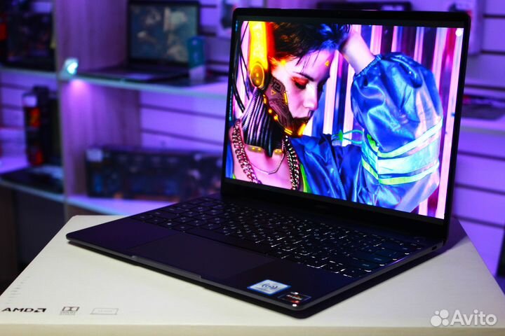 Ультрабук Huawei \ 2К Экран \ Ryzen 5 \ 16GB \ IPS