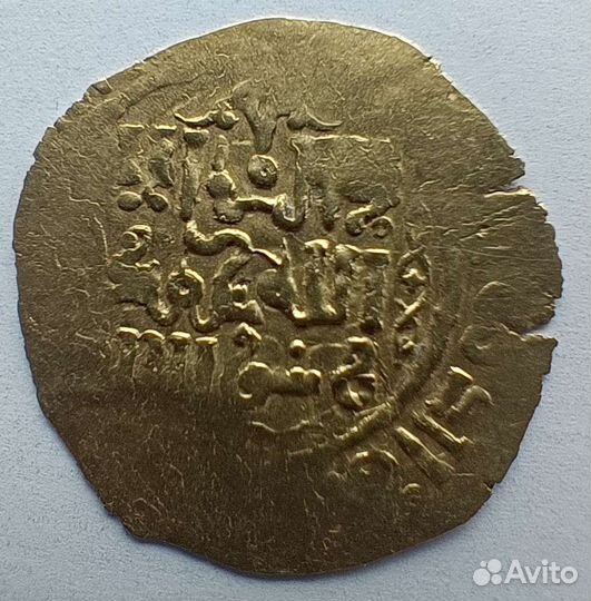 Золотой динар Великой монгольской империи 3,74 гр