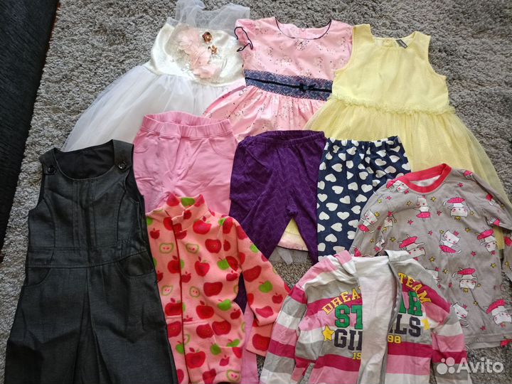 Пакет одежды для девочки, 128