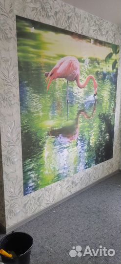 Отделочные работы.Ремонт квартир.Поклейка обоев