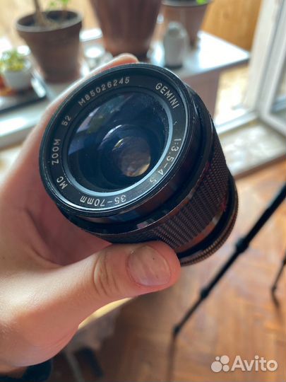 Объектив gemini 35-70mm 52 с возможностью обмена