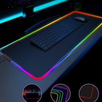 Большой игровой коврик для мыши в ассортименте RGB