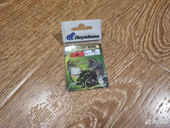 Карповые крючки Hayabusa