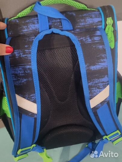 Рюкзак школьный для мальчика бу ортопедический