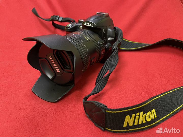 Фотоаппарат Nikon D5000 с объективом 18-200мм