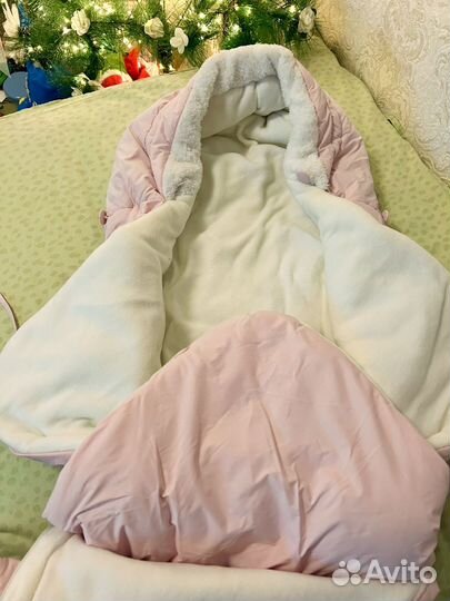 Зимний конверт в коляску