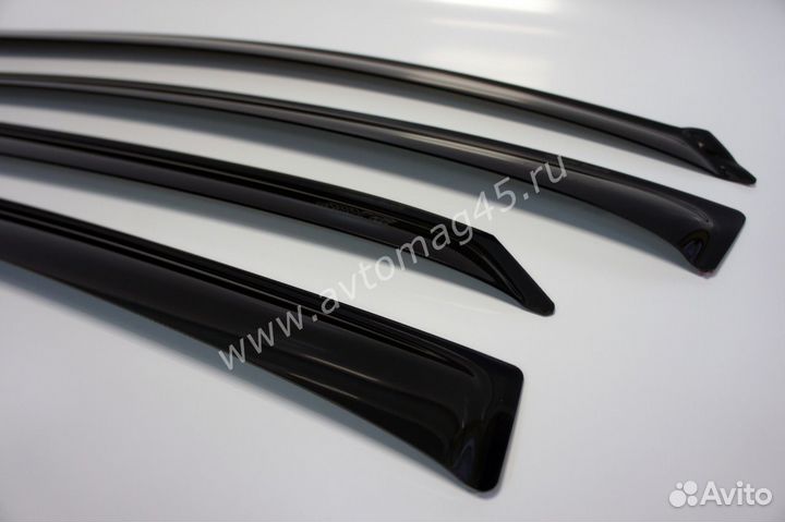 Дефлекторы окон Hyundai Solaris с 2017