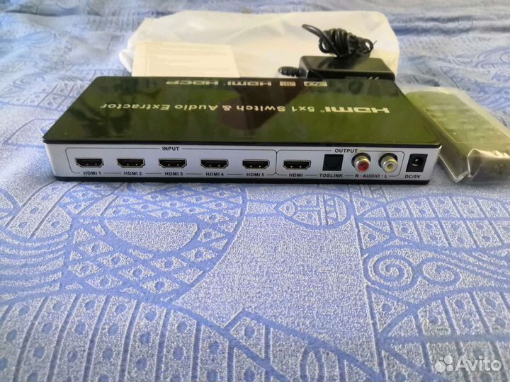 Аудио экстрактор. Hdmi Switch