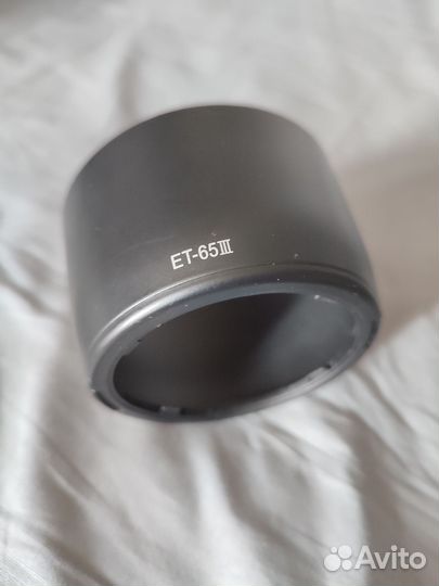 Бленда на кенон 85 мм + фильтр 58мм