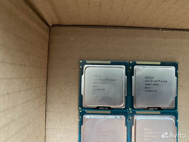 Процессоры intel/amd 1155/am4