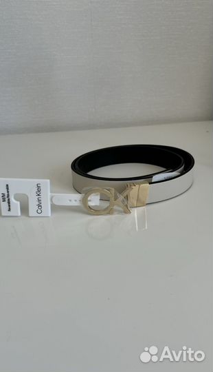 Оригиналалтный Ремень Calvin Klein двусторонний