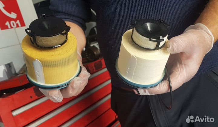 Замена топливн.фильтра Toyota LC Prado 250 2023-25