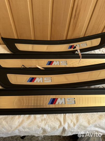 Накладки порога bmw m5 f90