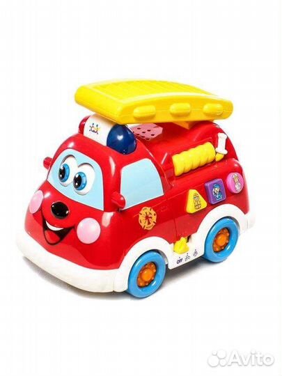 Развивающий автомобиль музыкальный пожарная