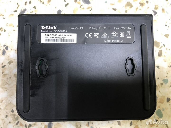 Коммутатор D-link DES-1016A